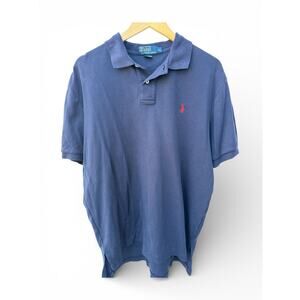 Polo Ralph Lauren Blue Polo Shirt Large